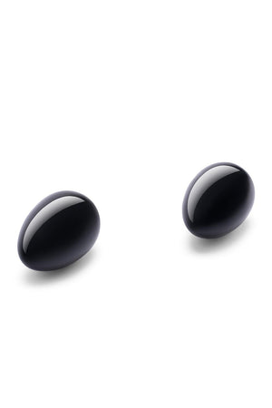 LE WAND CRYSTAL YONI EGGS BLACK OBSIDIAN