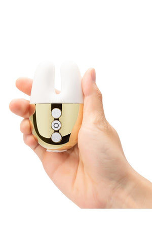 LE WAND DOUBLE VIBE WHITE GOLD