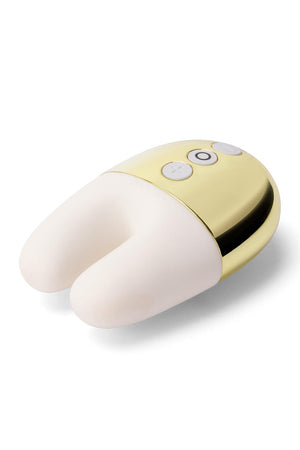 LE WAND DOUBLE VIBE WHITE GOLD