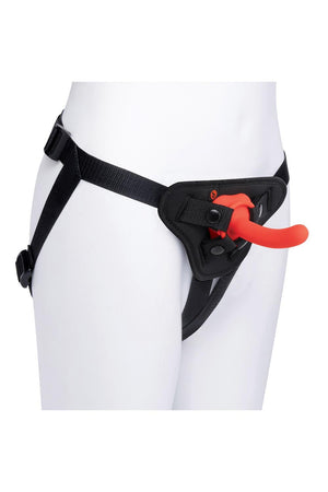 B-VIBE BEGINNERS STRAP-ON HARNESS SET WITH 5 INCH SILICONE DILDO PEG