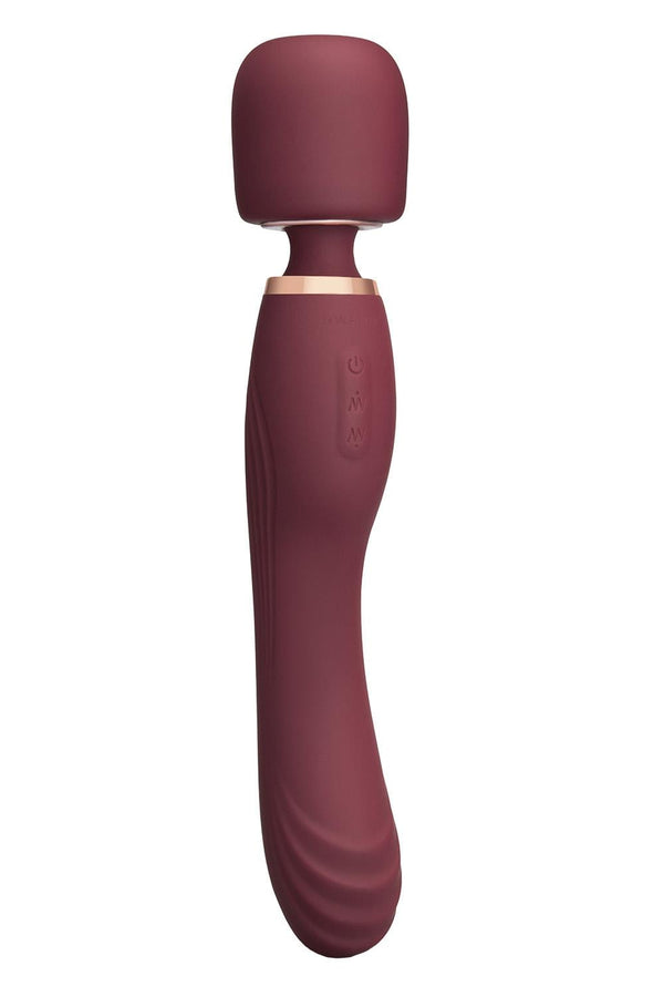 LE WAND FLAT TOP FUSION G 2-IN1 DOUBLE ENDED WAND VIBRATOR