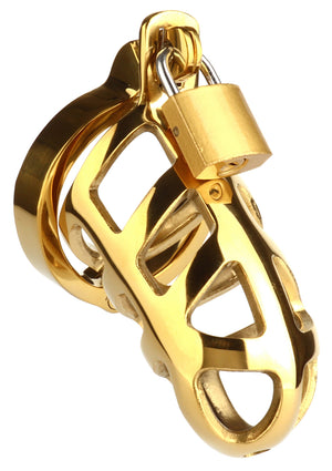 Cage de chasteté Brutal Gold