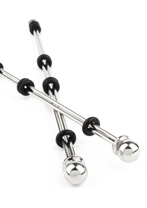 Bâtonnets à tétons avec bille 20 cm