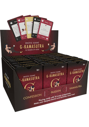 Cartes G Kamasutra - 24 pièces ENG/FR/DE