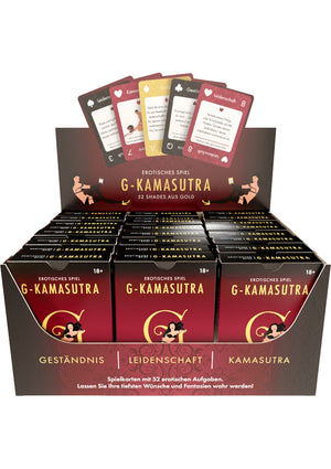 Cartes G Kamasutra - 24 pièces ENG/FR/DE
