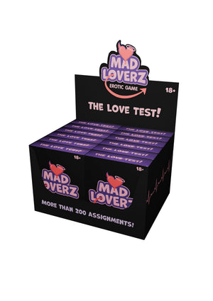Jeu érotique Mad Loverz 12 pièces
