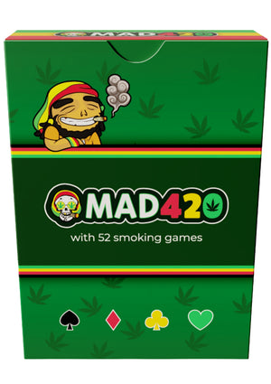 Jeu de cartes à fumer Mad420 24 pièces