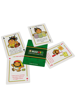 Jeu de cartes à fumer Mad420 24 pièces