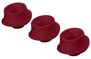 Embouts Womanizer – Bordeaux · taille L (lot de 3)