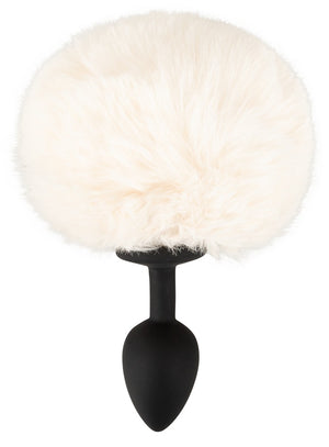 Fluffy Tail White S