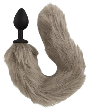 Fluffy Tail Grey