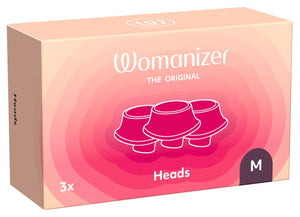 Embouts Womanizer Next – Violet foncé · taille M (lot de 3)