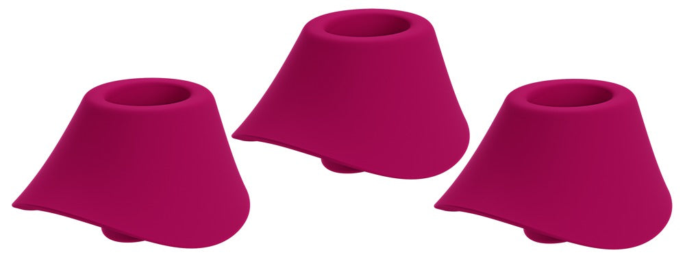 Embouts Womanizer – Rose vif · taille M (lot de 3)