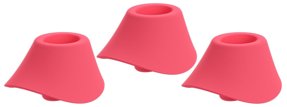 Embouts Womanizer – Rose vif · taille M (lot de 3)