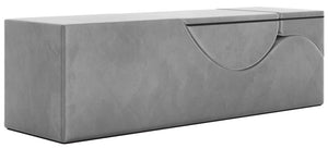 Aria Flip Chaise Grey