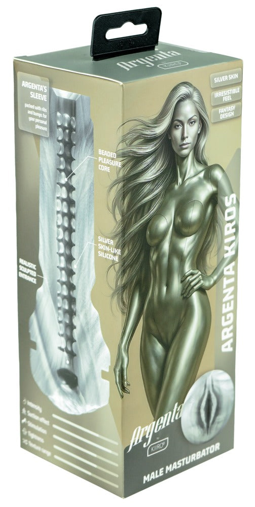 KIIROO - COLLECTION ÉTOILES DE MASTURBATEURS KIROS FEEL ARGENTA