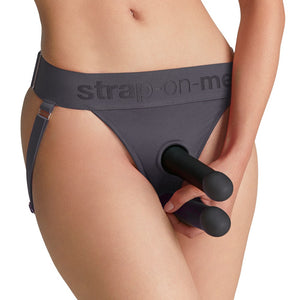 Harness Lingerie One Size Grey