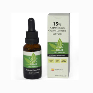 500 Cosmetics – Cibidil, huile relaxante au CBD 15 % (30 ml)