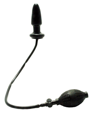 FANNY HILLS INFLATABLE AND VIBRATING BUTT PLUG BLACK