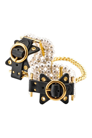 GUILTY PLEASURE SOIRÉE PEARL HANDCUFFS