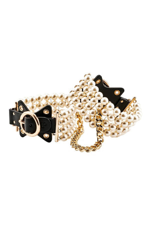 GUILTY PLEASURE SOIRÉE PEARL HANDCUFFS