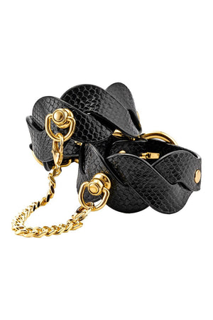 GUILTY PLEASURE ASTRAL BRAIDED ANKLE CUFFS