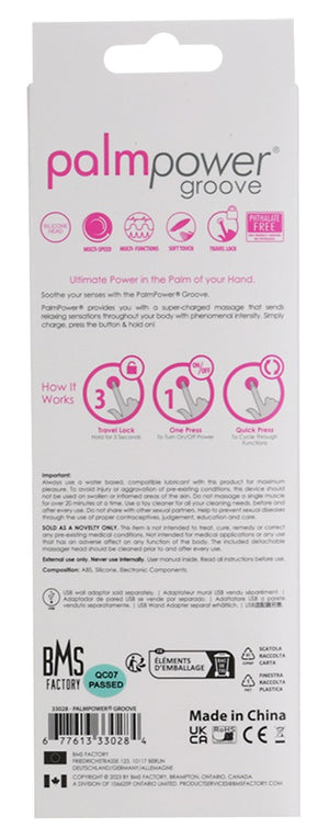 palmpower Groove Mini Wand Fuc