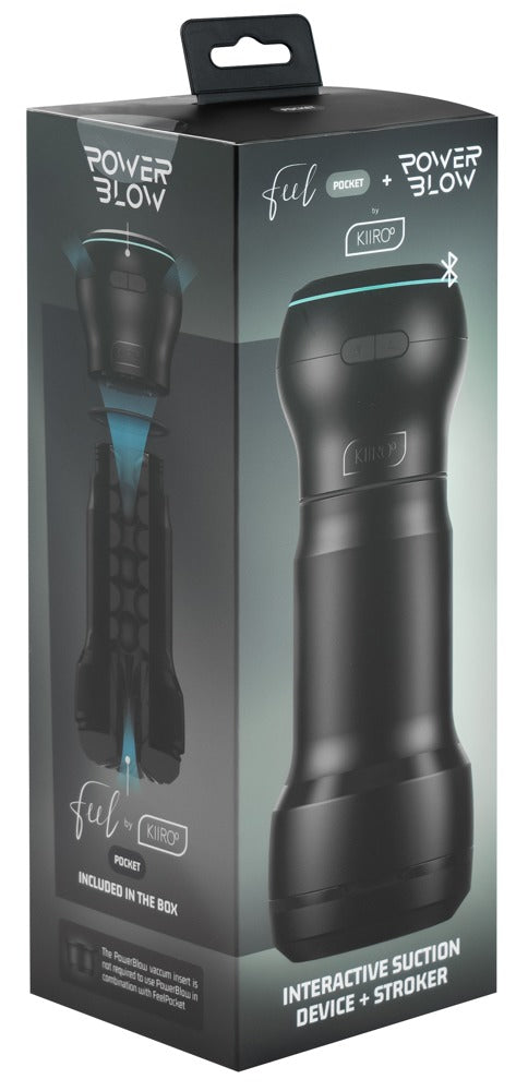 KIIROO - FEEL POCKET MASTURBATEUR MASCULIN + POWER BLOW
