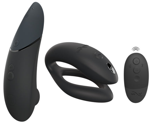 🎁 Coffret Lust & Luxury – Womanizer Next + We-Vibe Sync O