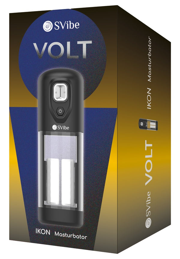 SNAIL VIBE - MASTURBATEUR IKON VOLT À EFFET DE CHALEUR ET DE FRICTION
