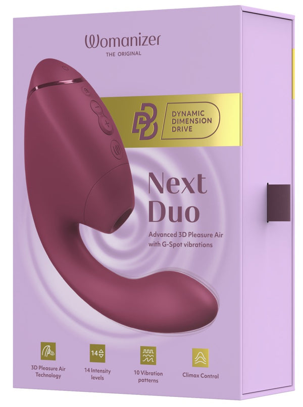 Womanizer Next Duo – Rose poudré