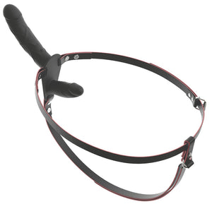 RC Vibrating Double Strap-On