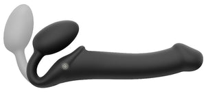 Vibrating Strap-On M Black