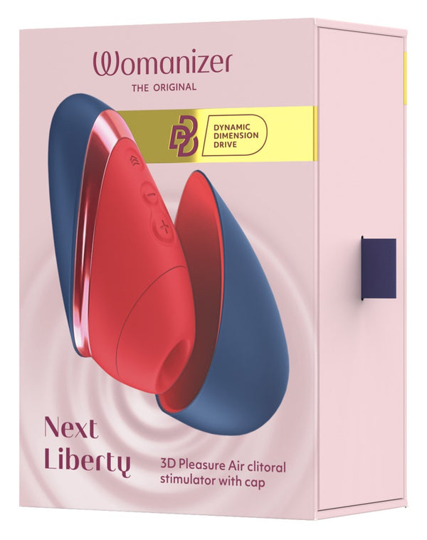 Womanizer Next Liberty – Rouge/Bleu