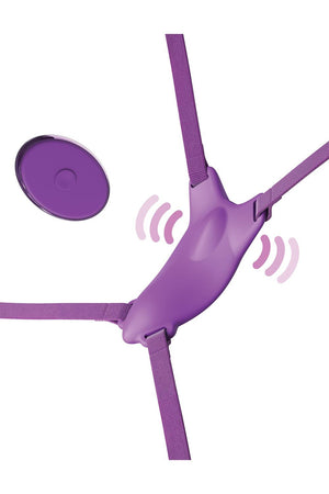 FANTASY FOR HER ULTIMATE BUTTERFLY STRAP-ON PURPLE
