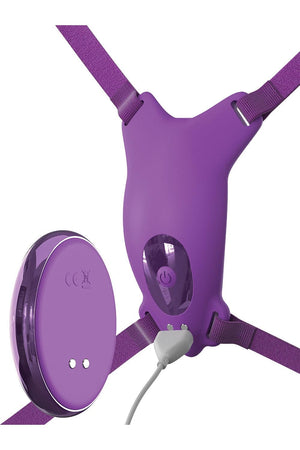 FANTASY FOR HER ULTIMATE BUTTERFLY STRAP-ON PURPLE