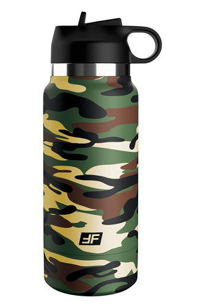 PDX PLUS FAP FLASK - HAPPY CAMPER DISCREET STROKER CLEAR