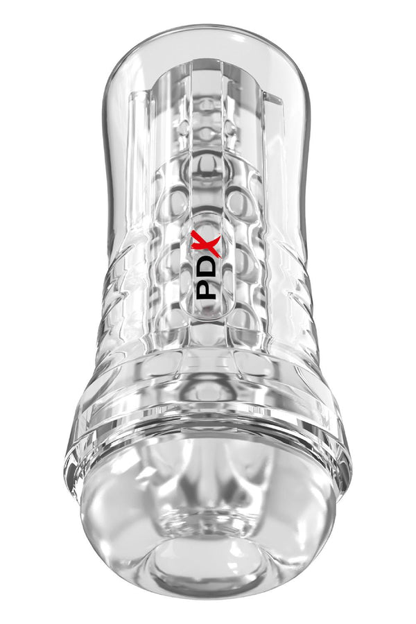 PDX ELITE VIEW TUBE SEE-THRU EZ-GRIP STROKER