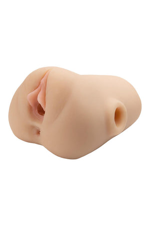 PDX PLUS DOUBLE POUNDER VIBRATING SQUEEZE STROKER