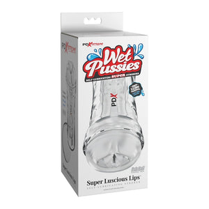 PIPEDREAM SUPER LUSCIOUS LIPS SELF-LUBRICATING STROKER