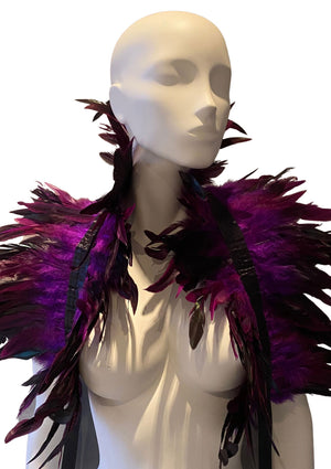 Étole en plumes