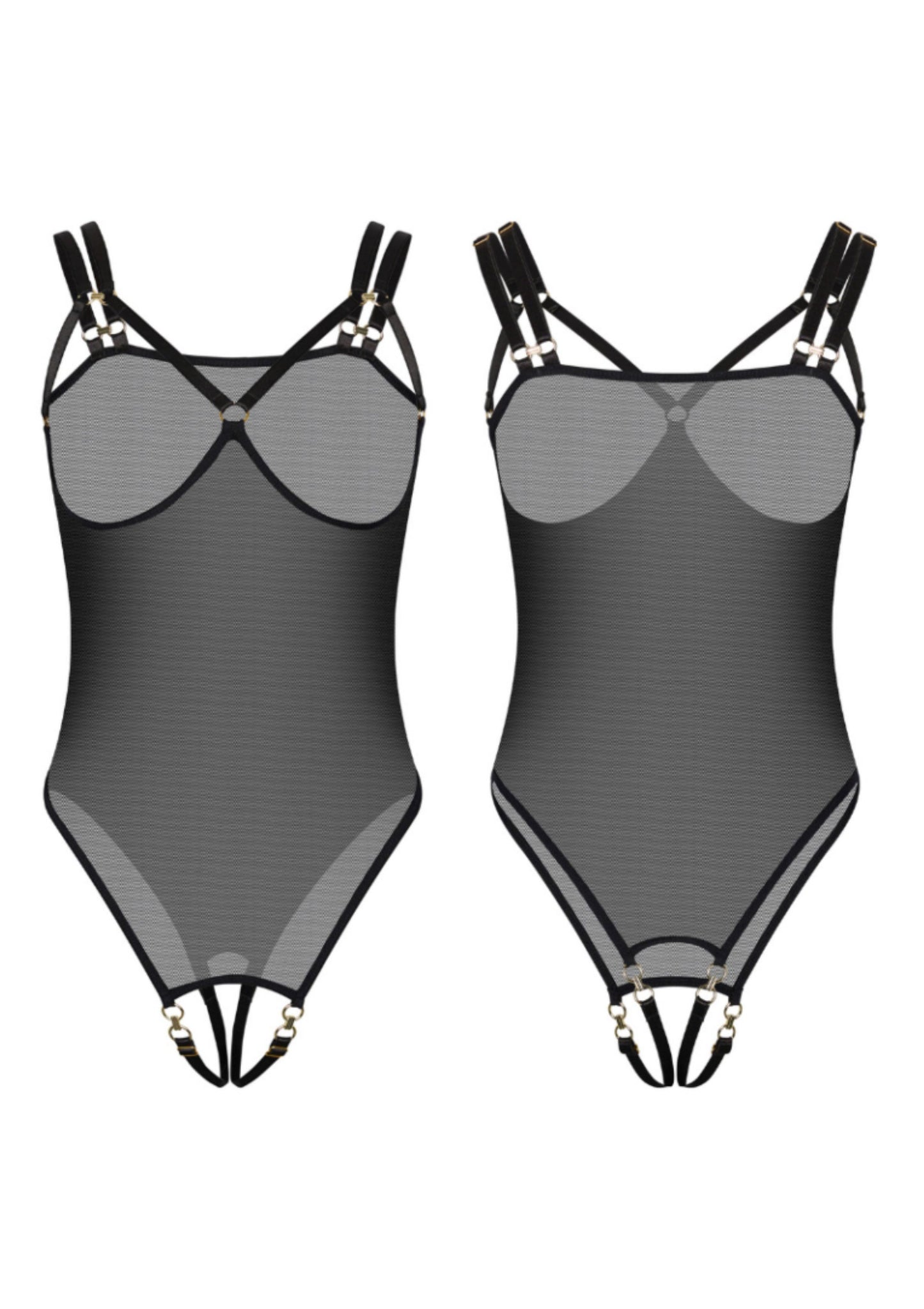 Piquant Cupless & Crotchless Body - Kinky Diva