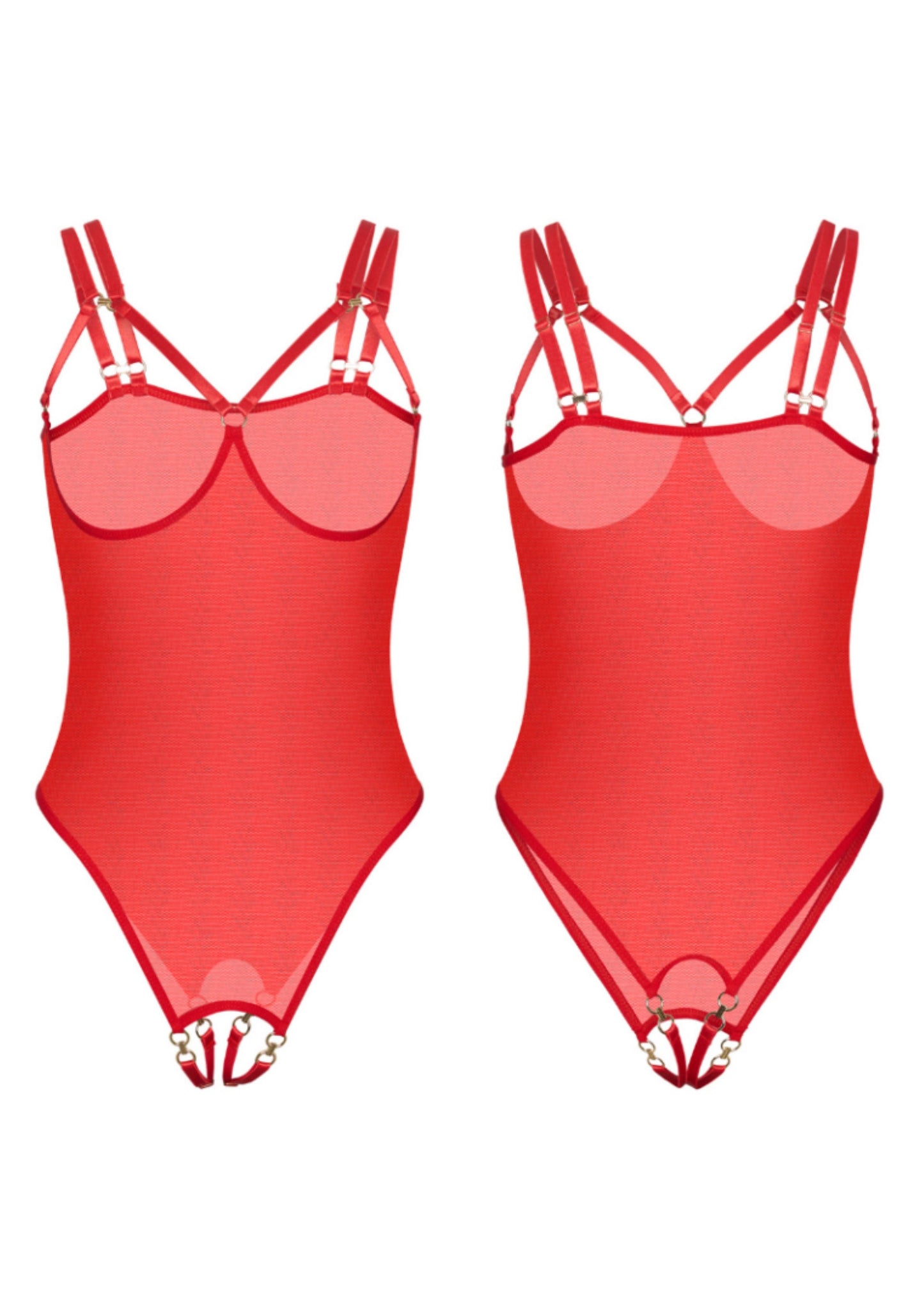 Piquant Cupless & Crotchless Body - Kinky Diva