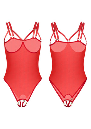 Piquant Cupless & Crotchless Body - Kinky Diva