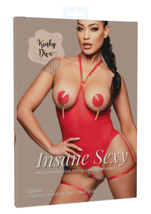 Risqué Cupless & Crotchless Body - Kinky Diva