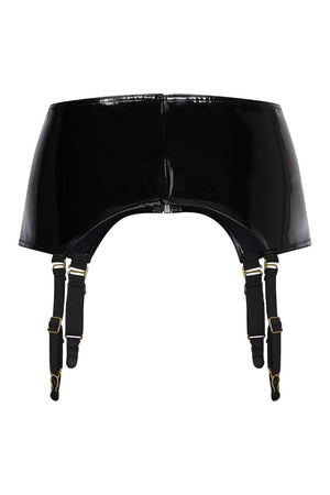 GUILTY PLEASURE MIDNIGHT SUSPENDER BELT BLACK, S