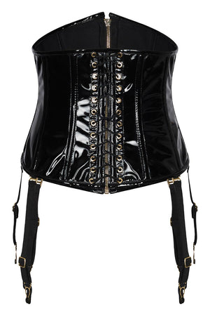 GUILTY PLEASURE WONDERING WAIST CINCHER BLACK, L
