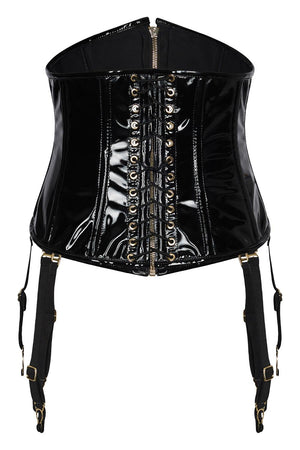 GUILTY PLEASURE WONDERING WAIST CINCHER BLACK, XXL