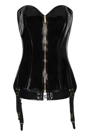 GUILTY PLEASURE BLACK AMBER CORSET BLACK, S