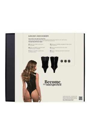 GUILTY PLEASURE GOLDEN HOUR BODY BLACK, L